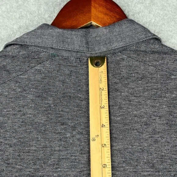 Sean John Casual Polo Shirt Navy Pocket City Casual Mens XL - Picture 9 of 10